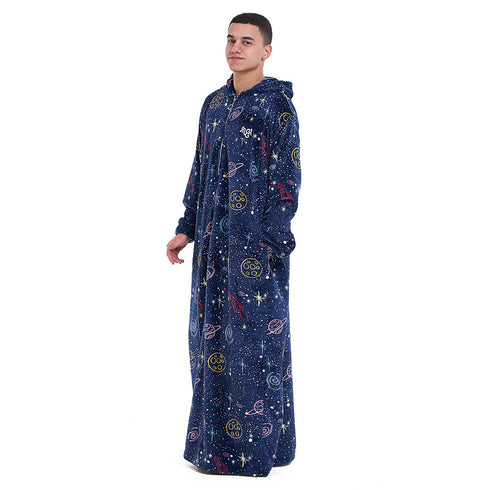Snuggs Wearable Monk Dark Blue Space